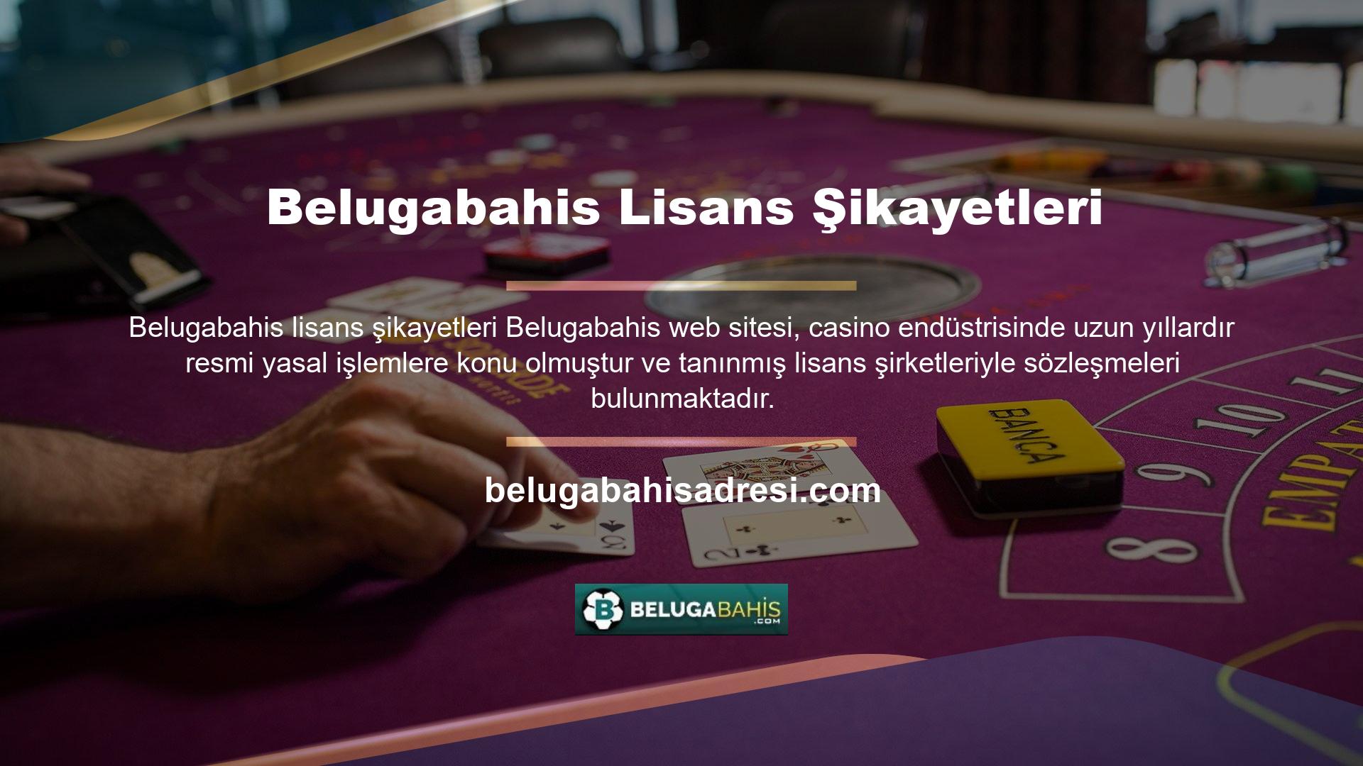 Ayrıca Belugabahis bahisleri içerik açısından oldukça özgün ve gelişmiş oyun seçenekleri sunmaktadır